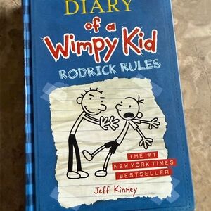 Diary of a Wimpy Kid: Rodrick Rules - Blue Cover